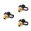 3Pièces Valve De Air Réservoir Auto Métal Multi 6
