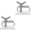 16Pcs Mini Winch Cable Tightener Wire Rope Tightener Durable Silver 4
