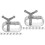 16Pcs Mini Winch Cable Tightener Wire Rope Tightener Durable Silver 5