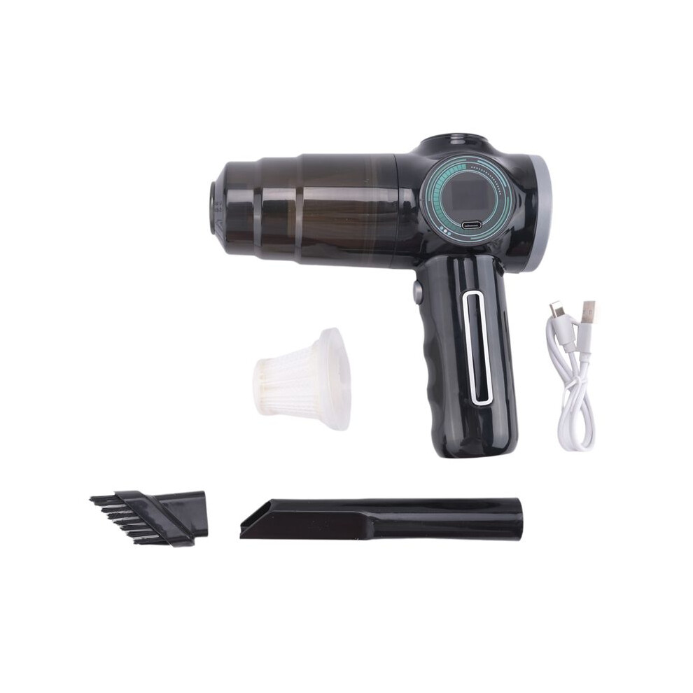Wireless Car Vacuum Cleaner Portable Suction Automobile Handheld Dust Collector Machine Small Dust Blower- Black 6031945949059