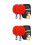 2Ensembles Raquettes De Pingpong Tout Usage Avec Multicolores 5