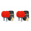 2Ensembles Raquettes De Pingpong Tout Usage Avec Multicolores 10