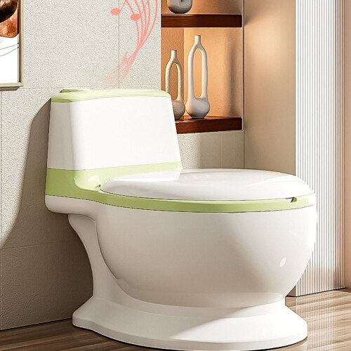 Green Portable Kids Potty - Ergonomic, Removable 2