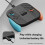 Charging Grip Holder for  2 Controller Charging Dock with Trigger Grips  Switch2  Accessories B 2
