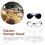 3Pcs Transparent Eyeglasses Holder Multi-Tier Ps Display Stand 10