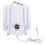 2Pièces Sèche-Bottes Compact Minuterie Séchage Efficace 2