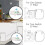 2Pcs 4 Way  WiFi  Module Tuya  Light Control  App Remote Control Dimmer Curtain 4