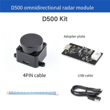 Pour Kit DTOF LiDAR LD19 Scanner à PortéE 360 FréQuence 4500 Hz RéSistance TOF Capteur de Distance de Temps de Vol