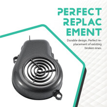 For JOG 50 JOG ZR Evolution 5BM 5SU Motorcycle Scooter Imitation Carbon Fiber Engine Cooling Cover Fan Cover