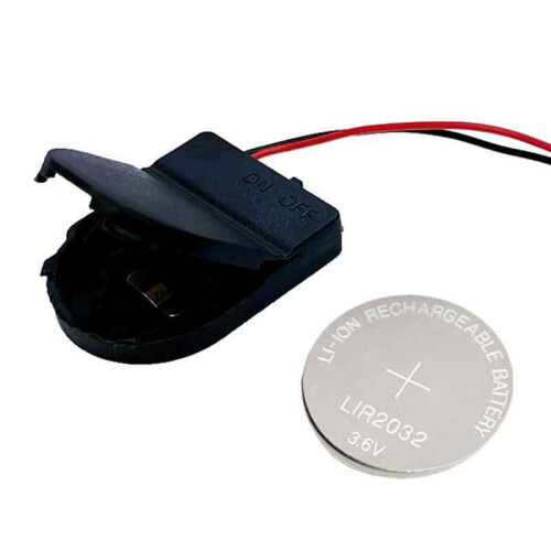 For Raspberry Pi 5/5 Generation RTC Clock Module Battery JST Interface Powered Real  Clock Rechargeable RTC Battery 2