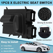 1Pair Front Adjustment Button 6509XO/6509W9 for 308 308SW 08-13 C4 6509X0 9659831177