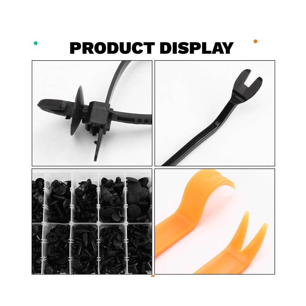 Bumper Fixing Clip Fastener Remover Automotive Plastic Rivet Push And Fix Kit Plastic Rivet Tool 4713492690586
