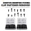 Bumper Fixing Clip Fastener Remover Automotive Plastic Rivet Push and Fix Kit Plastic Rivet Tool 6
