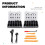 Bumper Fixing Clip Fastener Remover Automotive Plastic Rivet Push and Fix Kit Plastic Rivet Tool 7