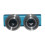Pressure Washer Dual Nozzle Quick Connectors 1/4 Inch Double Sprayer Tips 5