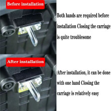 Motorcycle Thickened Stable Lock Reinforcement Spacer Closure Shim for SYM ADXTG 400 Black