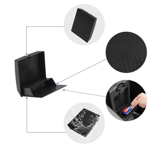 Armrest Storage Box Organizer Tray ABS for  WR-V WRV 2023-2025 JP Version 2