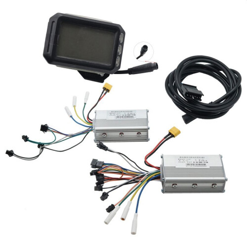 LCD Display Dashboard+48V 25A Brushless Controller Kit for  G3 G-Booster Electric Scooter Front Rear Controller