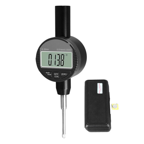 0.01mm Digital Dial Indicator 0-30mm Range M2.5 Thread High Accuracy Test Gauge 1