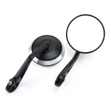 Motorcycle Handlebar Rearview Side Mirrors Bar End Mirror Kit for Street Triple S 765 765RS 765R Bobber T120 Daytona 660