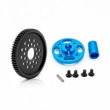 For Tt02 Tt02D 1/10 Model Car High Speed Metal Gear Kit (68T) 54500 Aluminum Kit Rz007
