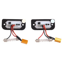 Car LED Rear License Plate Lights for - W203 2D Car Accessories