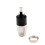 kenable 3.5mm Jack 3 Pole Stereo Panel Mount Solder Terminal With Locking Nut 3
