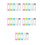 25Pièces Étuis Lentilles Rgp Portable Double Compartiment 5