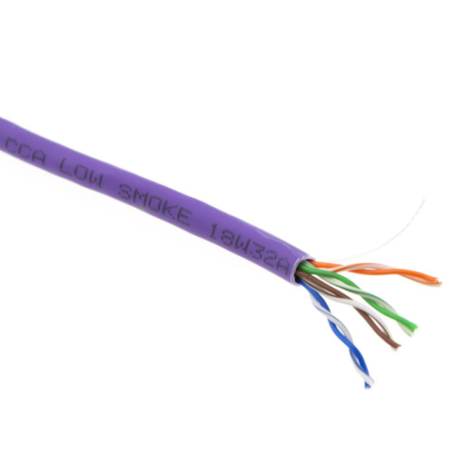 kenable Low Smoke CAT5e-CCA LSZH LSOH UTP Ethernet Network Cable Reel Box 305m 1