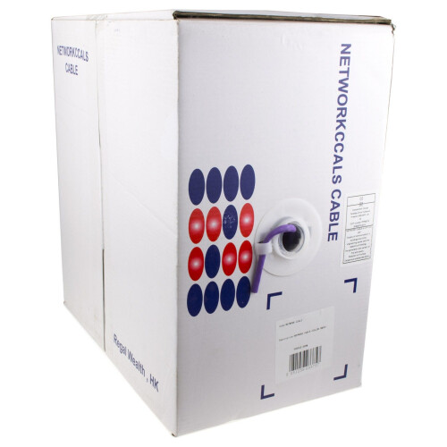 kenable Low Smoke CAT5e-CCA LSZH LSOH UTP Ethernet Network Cable Reel Box 305m 2