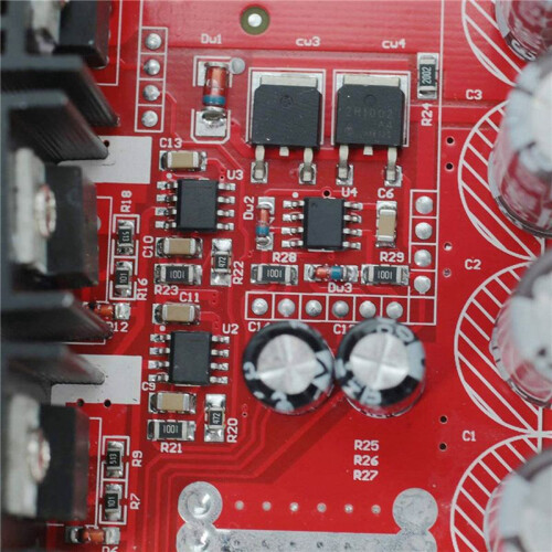 2X Motor Controller,PWM  Motor Speed Controller 10-50V 60A High Power HHO RC Driver PWM Controller Module