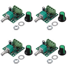 4X Low Voltage Pwm Motor Speed Controller Module 1.8V 3V-5V-6V 12V 2A