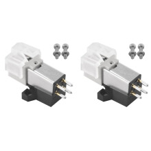 2X AT-3600L Penna Magnetica Dinamica con Ago per Giradischi