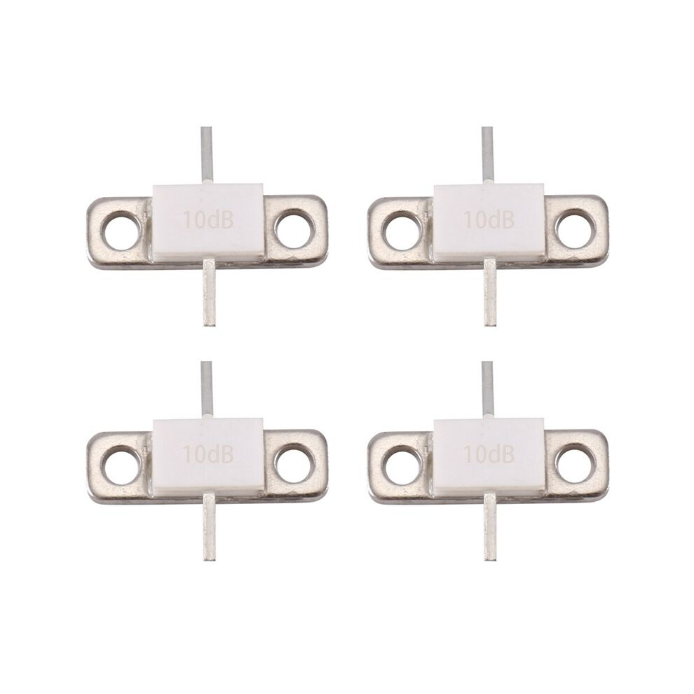 4X 10Db Attenuator 100Watt Attenuators Flanged 100Watts 10Db -3Ghz 50Ohms Full Flange 50Ohm -3.0Ghz Low Vswr 4713296637718