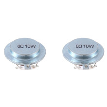 2X Audiolautsprecher 44 mm Plane Vibrationslautsprecher Resonanzlautsprecher 10 W 8 Ohm DIY für Heimkino
