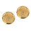 2Pcs Golden Wine Decanter Base with Embossed Design for Quick Aeration 7