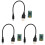 3X Teensy 2.0 USB AVR Development Board ATMEGA32U4 Expansion Board with Data Cable for 1