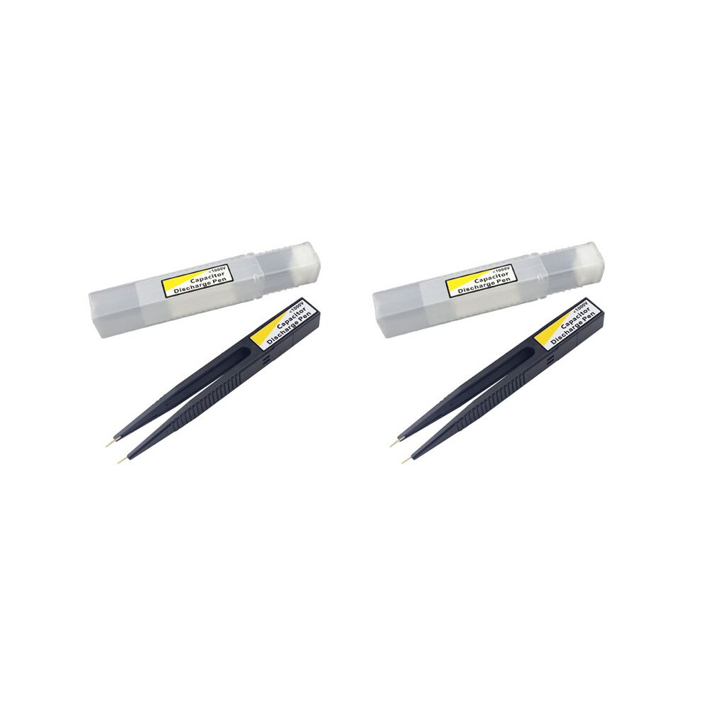 2X Capacitor Discharge Pen Fast Discharging High Voltage 1000V Repair Tool Discharger For Electronic Safety Intelligent 4713901454587