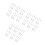3Sets Portable Silver Set Party Utensils 6