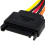 kenable SATA Power Extension Cable for Internal Sata Hard Drives 25cm 2