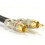 kenable XLR Adapter Plug to 2 x Phono RCA Plug Adapter Cable Lead 25cm 2