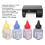Universal Toner Refill Powder Set for 409S Printers, Multi-Color 3