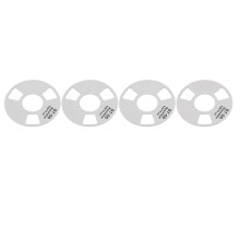 Selbstgemachte Alu Tonbandkassette Retro DIY