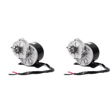 2X 12 V 250 W Untersetzungselektromotor mit 9-Zahn-Kettenrad, Gebürstete Gleichstrommotoren, Reduktor, E-Bike, Roller