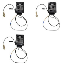 3X Gitaar-Pickups Prefix -T Onboard Preamp Matrix Akoestische Pickup EQ Equalizer met Tuner Soft Piezo
