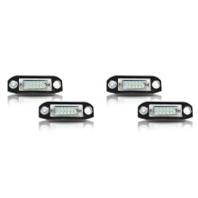 4pcs White LED Light Error Free Number License Plate Lights for S80 XC90 S40 XC60 S60 C70 V50 XC70 V70