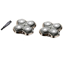 Professionellt Reservhuvud med 4 Huvuden för Skulls Pitbulls Rakapparater i Gold PRO-, Silver PRO- och Diamond PRO-Serien.