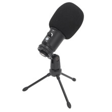 Super-Kardioid-USB-Kondensatormikrofon für Aufnahme und Streaming, Aluminiumlegierung