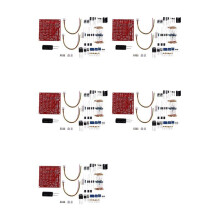 5X 0-30V 2mA-3A Adjustable Regulated Power Supply DIY Kit Short with Protection