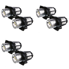 6 X LED Angel Eye Halo Ring Markeringslamp 20W voor E90 E91